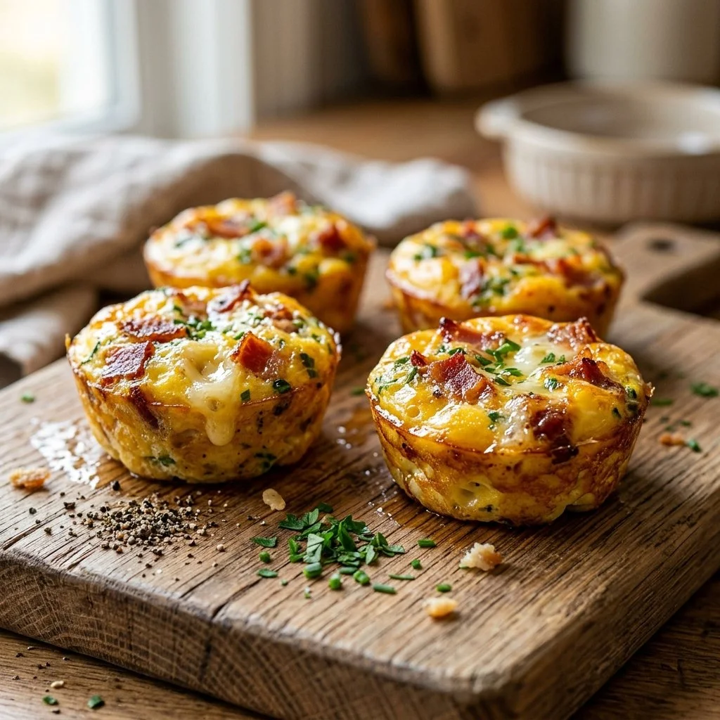Homemade egg bites inspired by Starbucks recipe