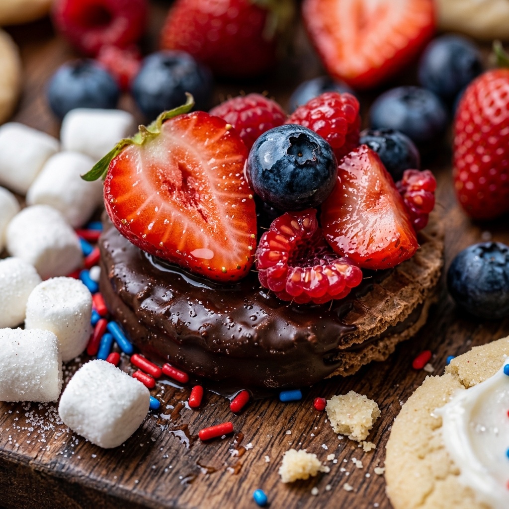4th of July Dessert Charcuterie Board