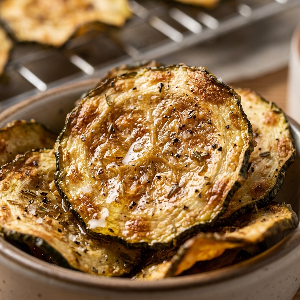 Air Fryer Zucchini Chips