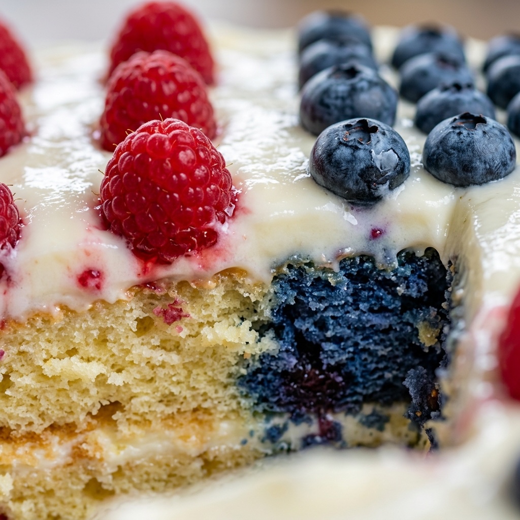 American Flag Cake