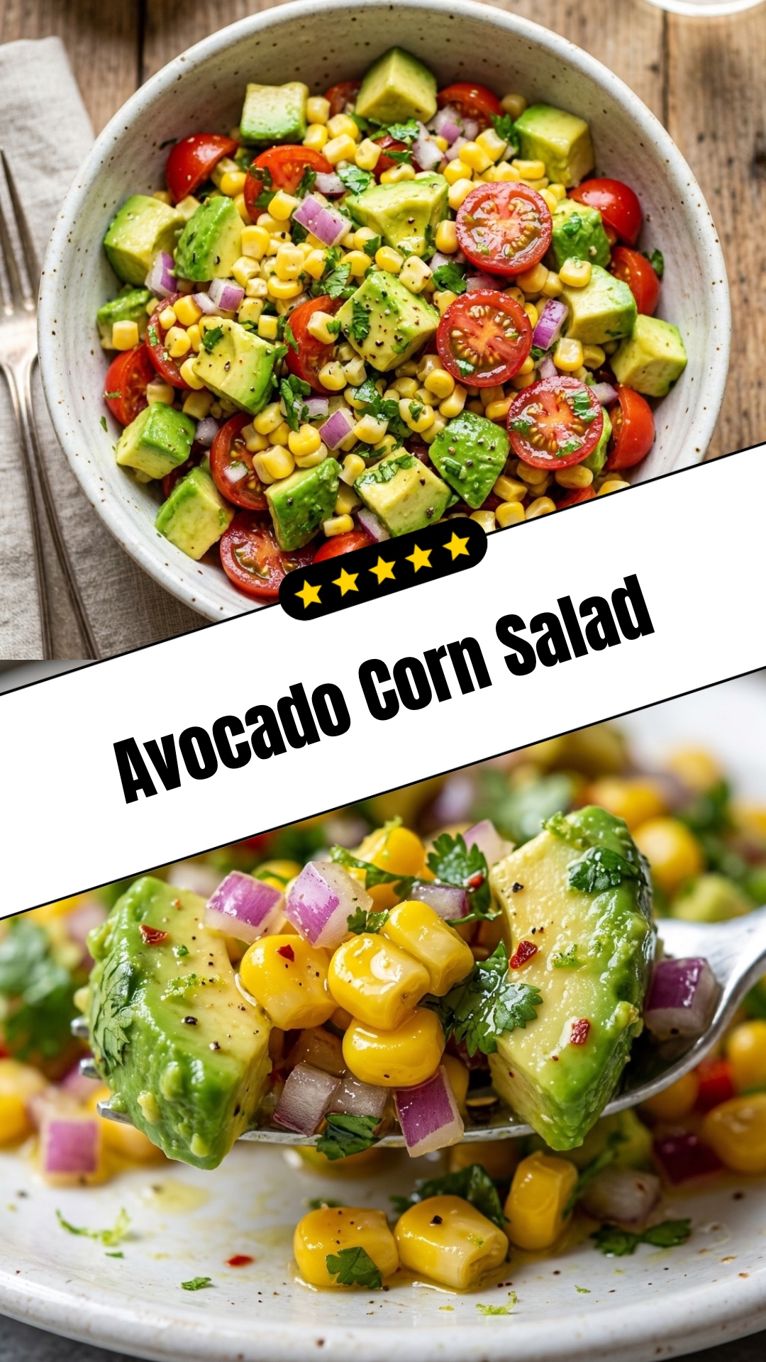 Avocado Corn Salad - pin