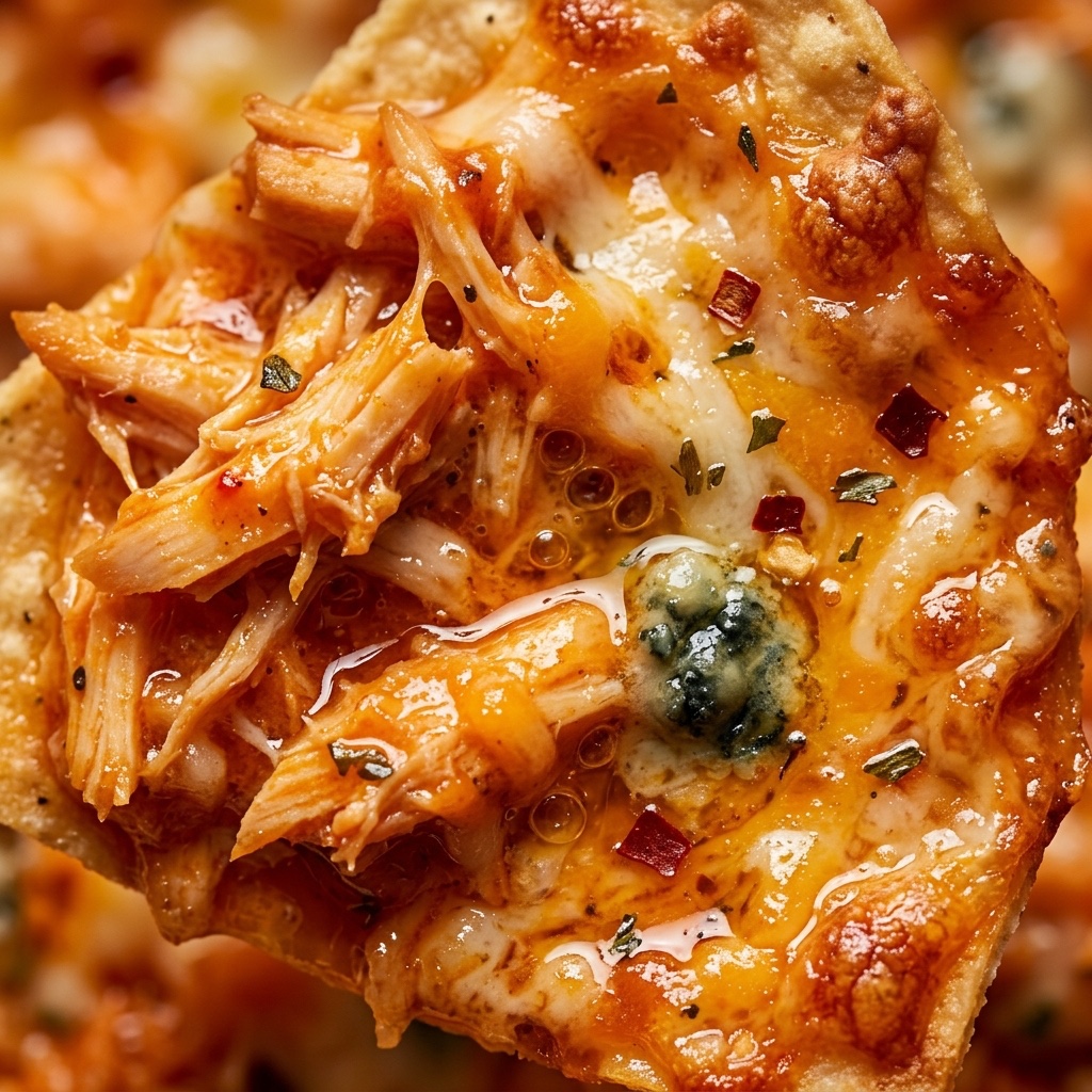 Baked Buffalo Chicken Dip