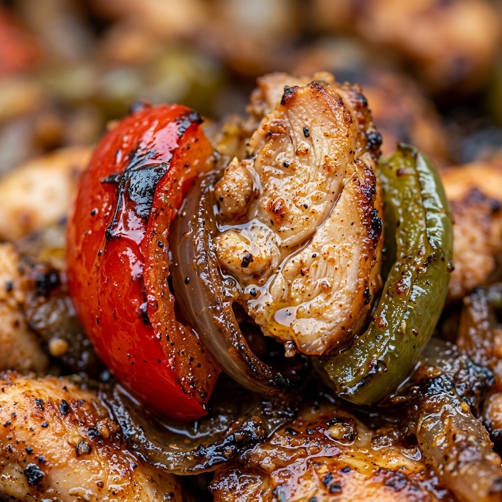 Baked Chicken Fajitas