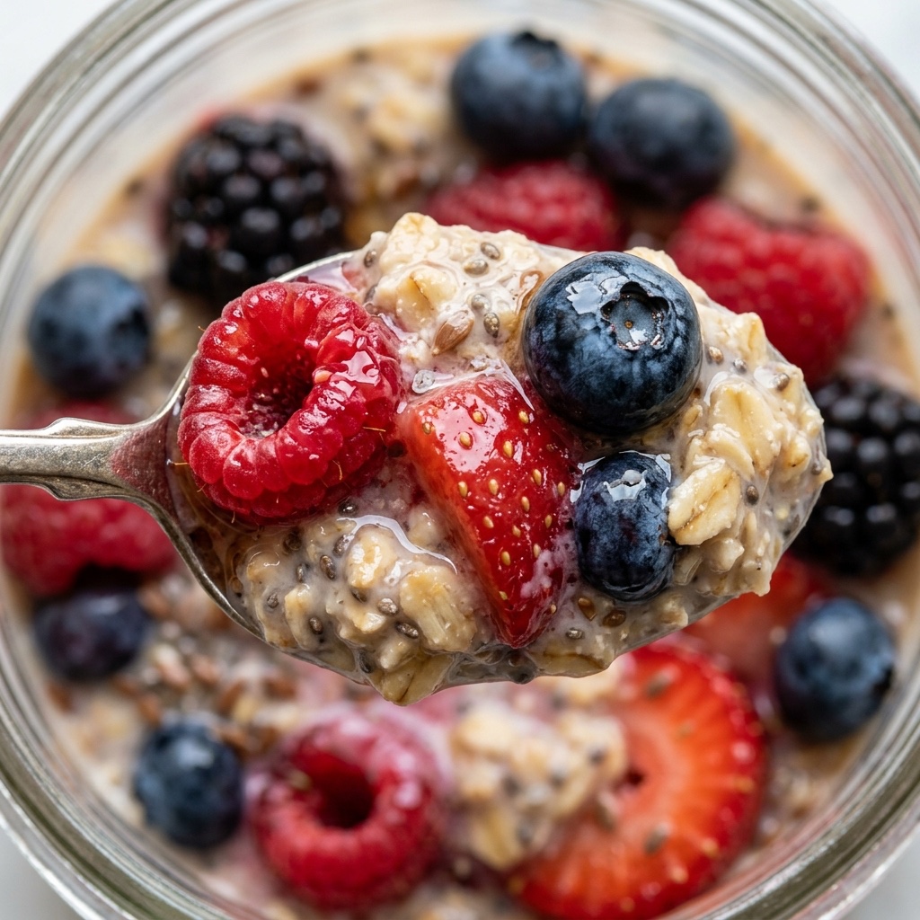 Berry Overnight Oats