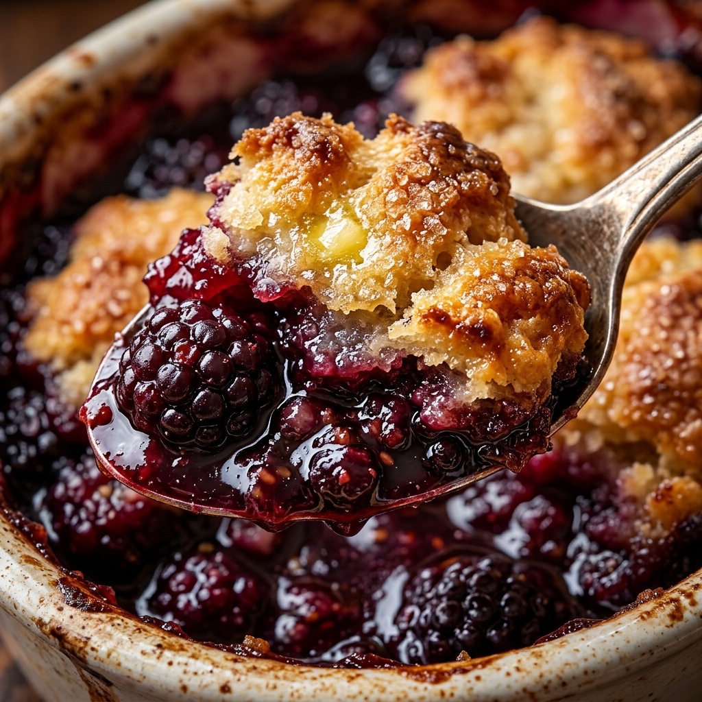 blackberry cobbler