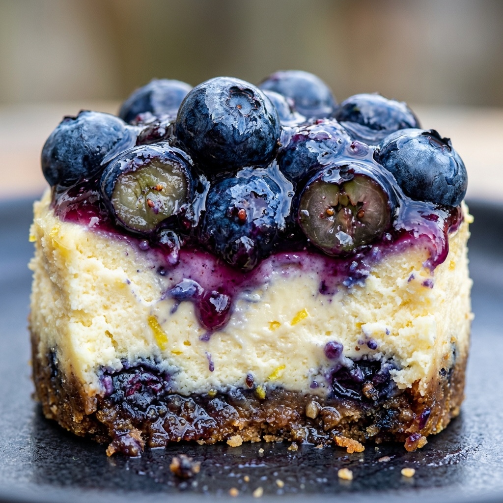 Blueberry Lemon Cheesecake Bites