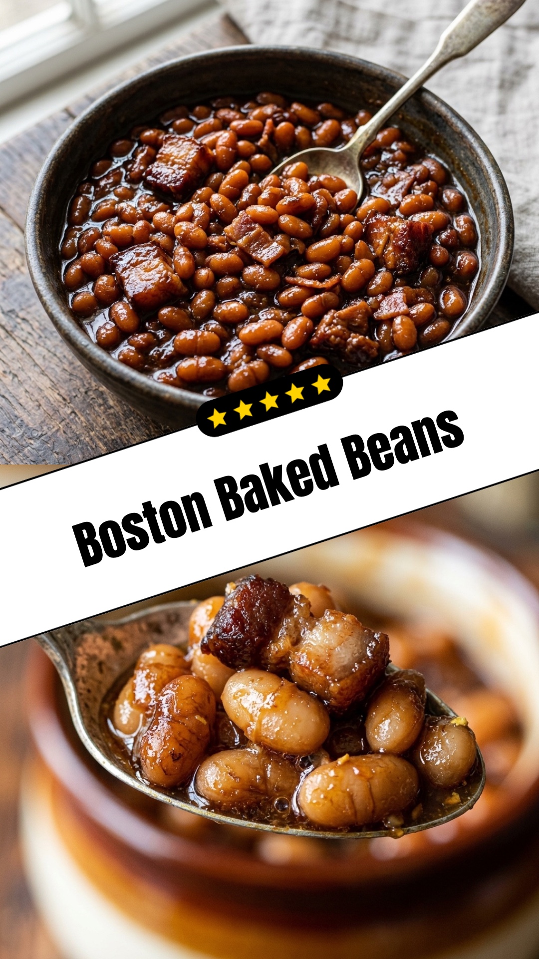 Boston Baked Beans - pin