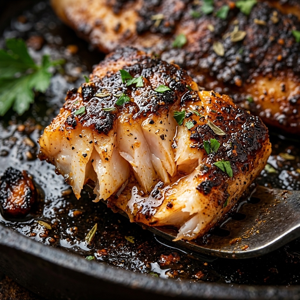Cajun Blackened Tilapia