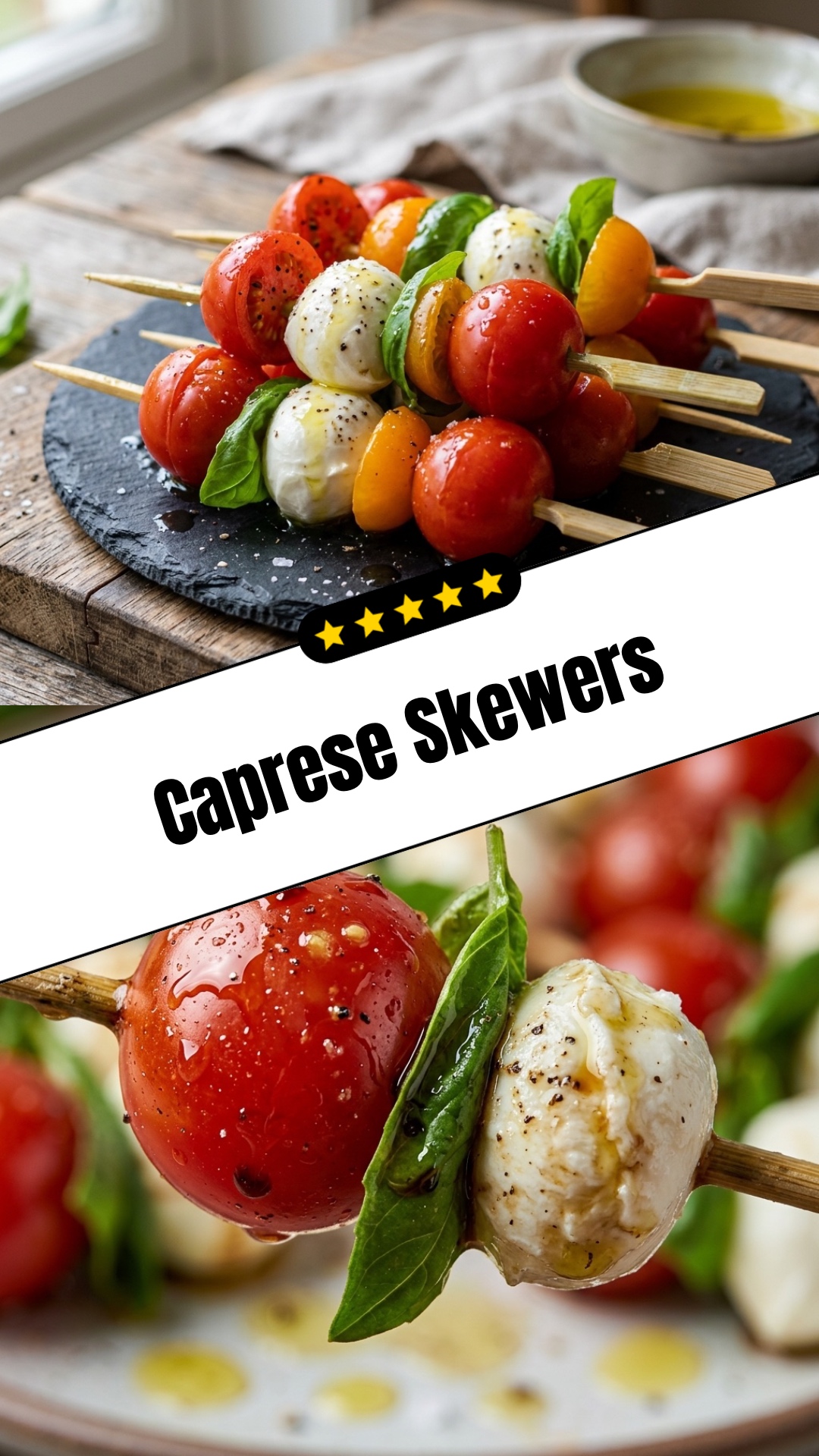 Caprese Skewers - pin