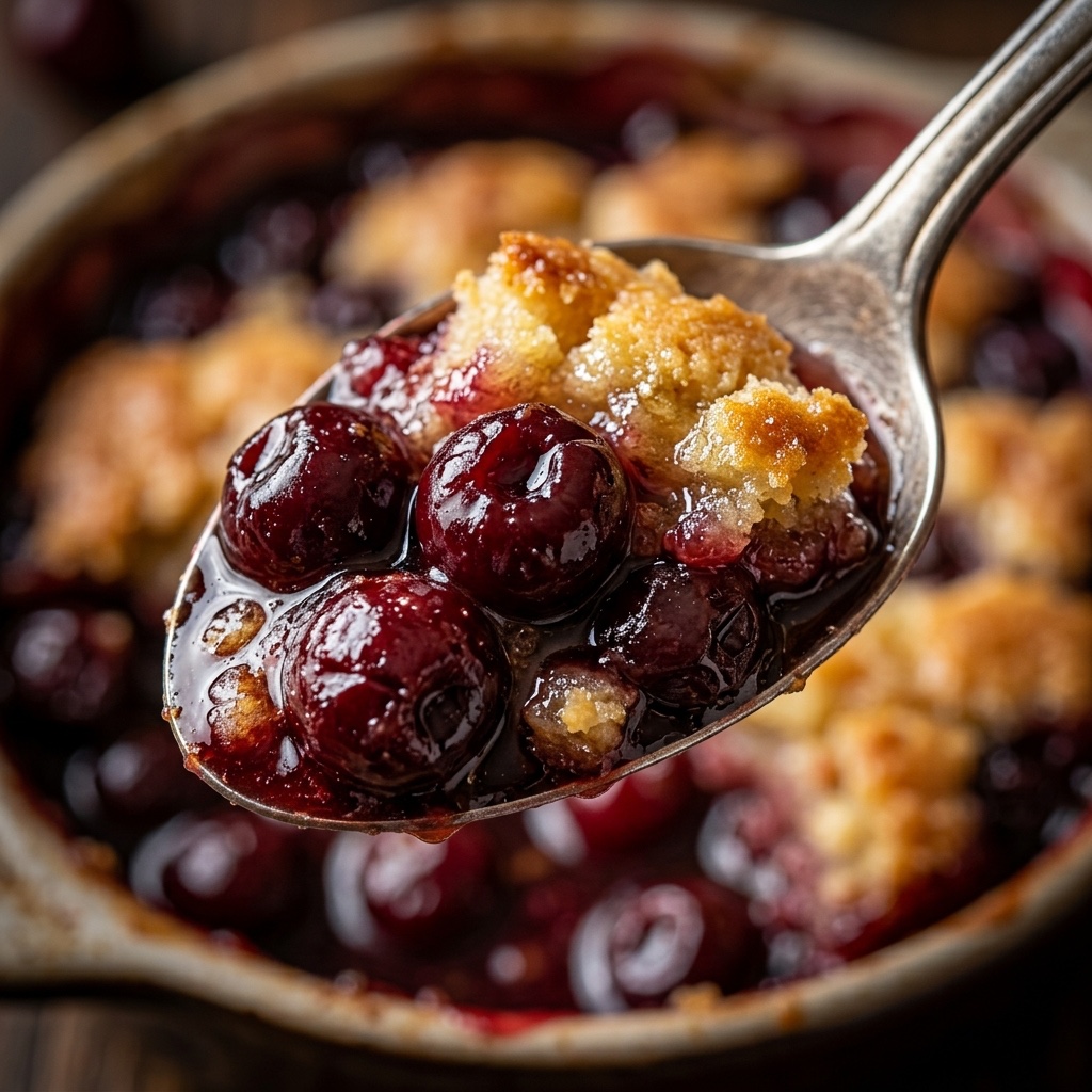 cherry cobbler dump cake