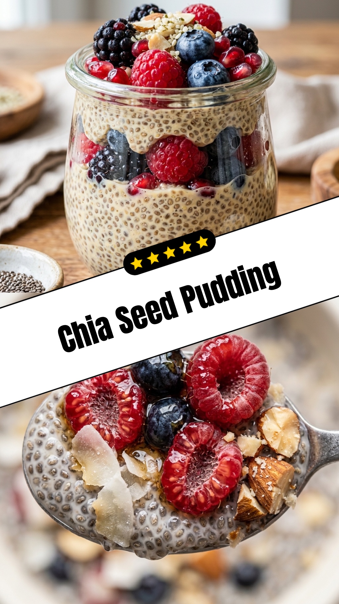 Chia Seed Pudding - pin