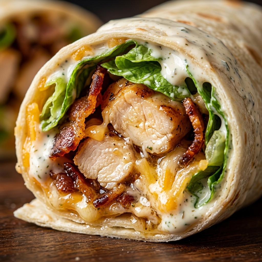 Chicken Bacon Ranch Wrap