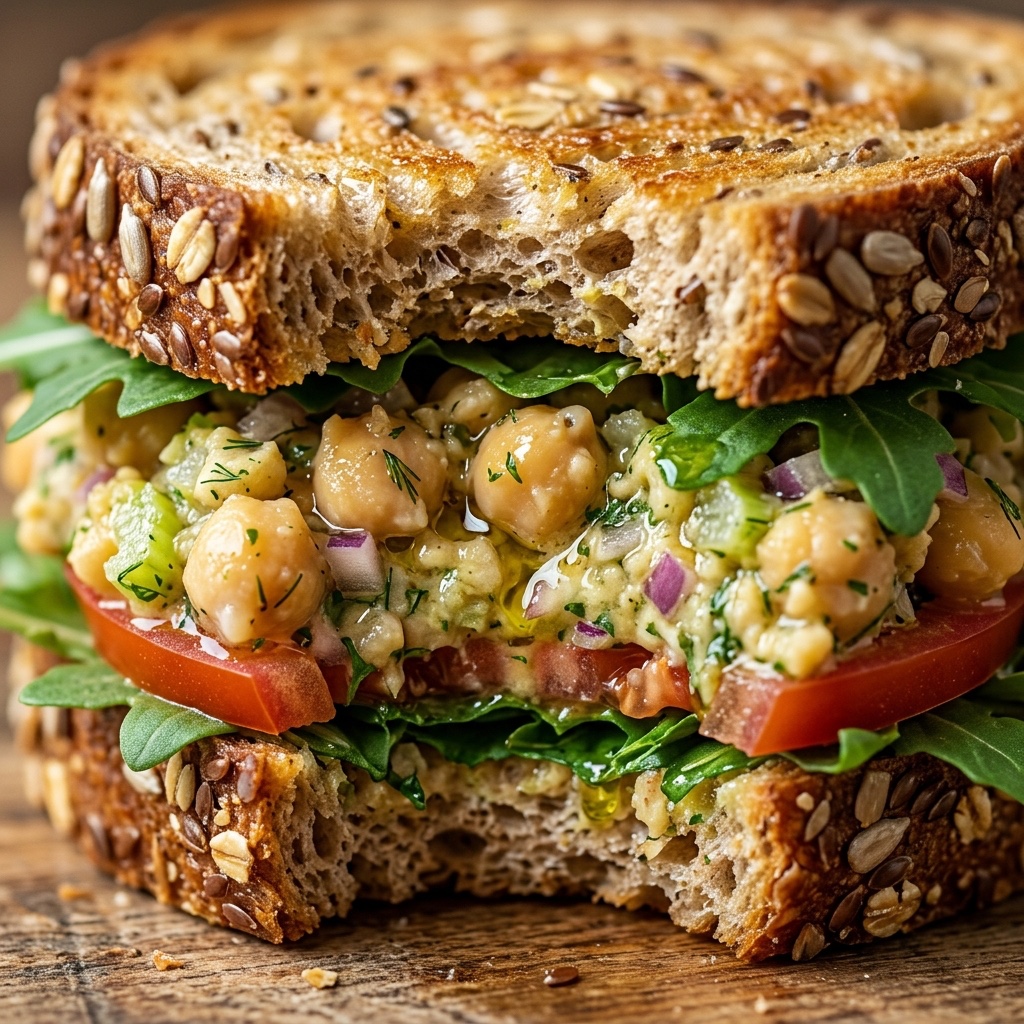 Chickpea Salad Sandwich