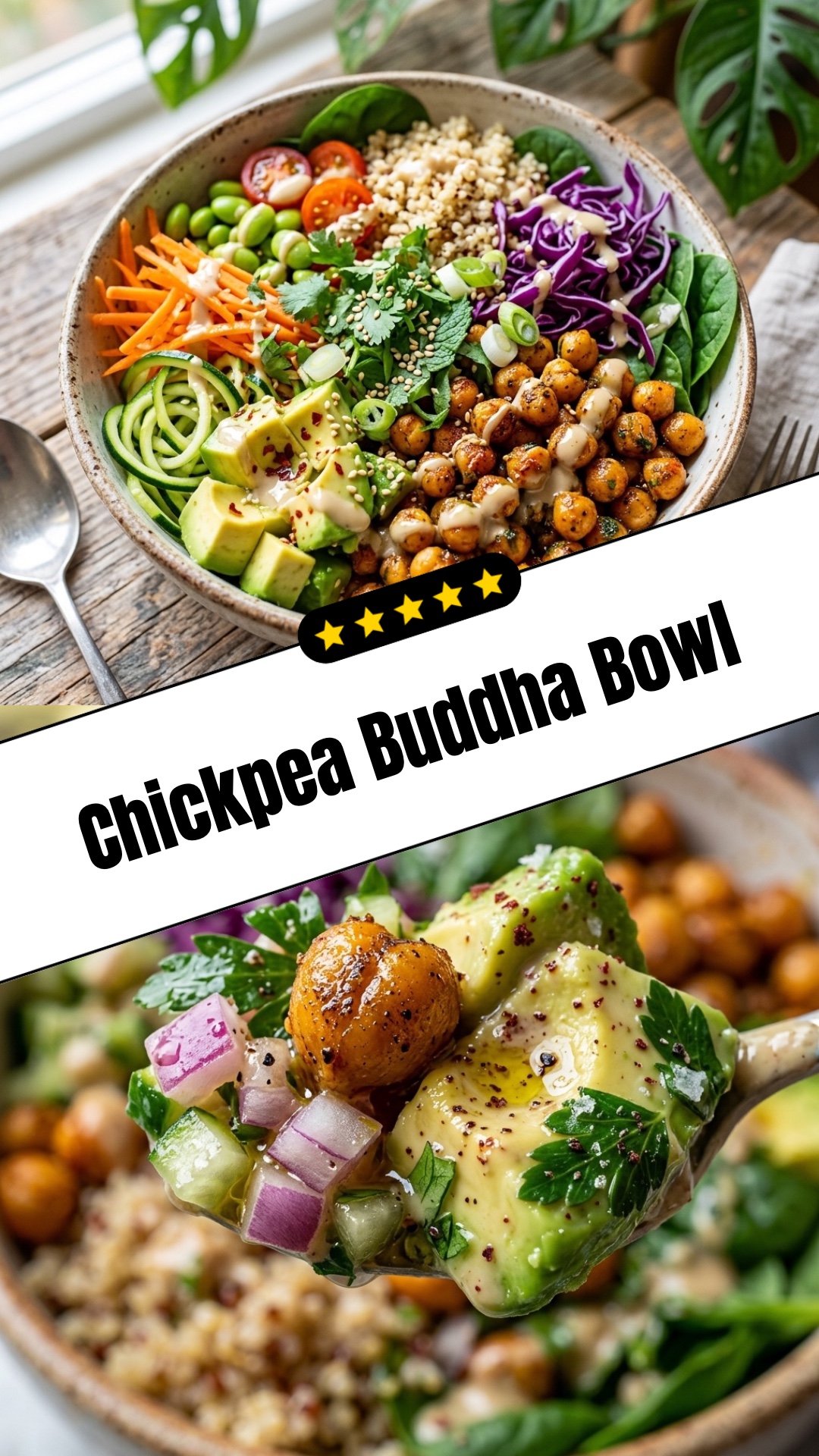 Chickpea Buddha Bowl - pin