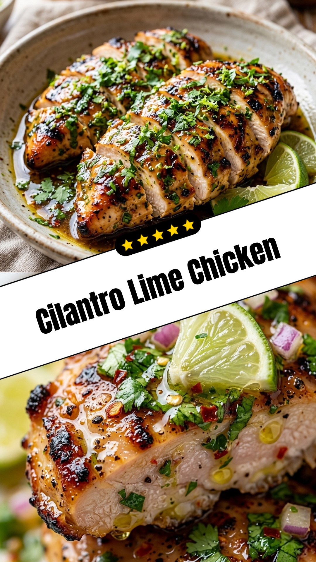 Cilantro Lime Chicken - pin