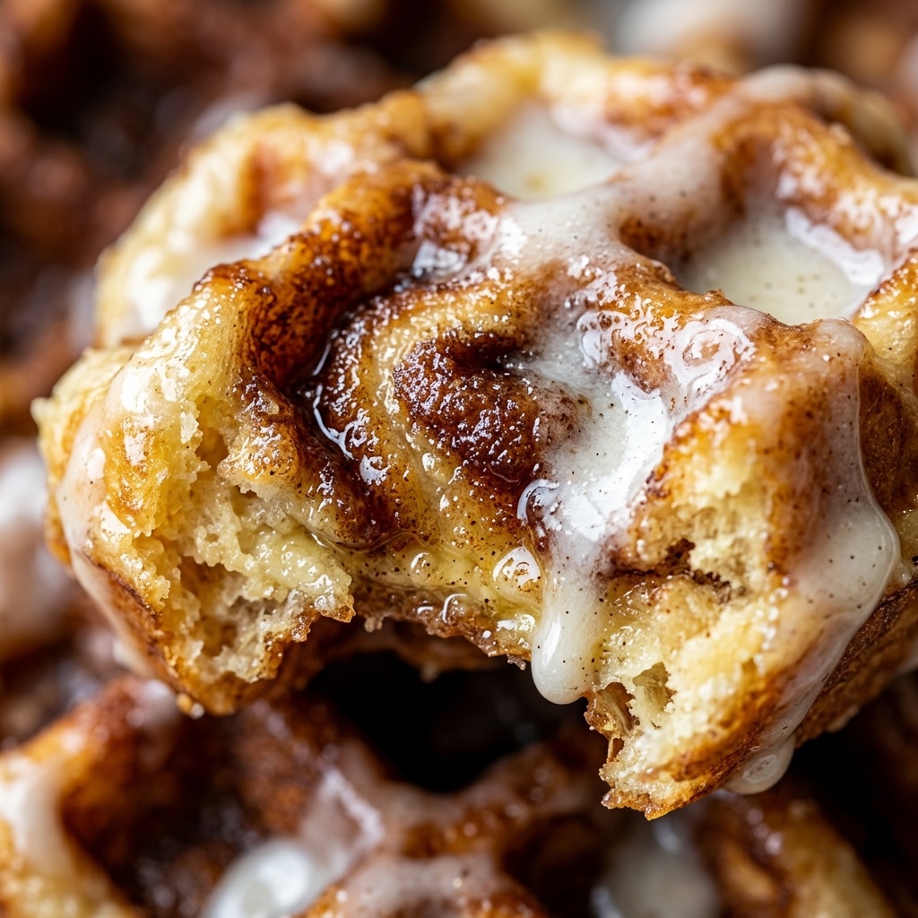 Cinnamon roll waffles