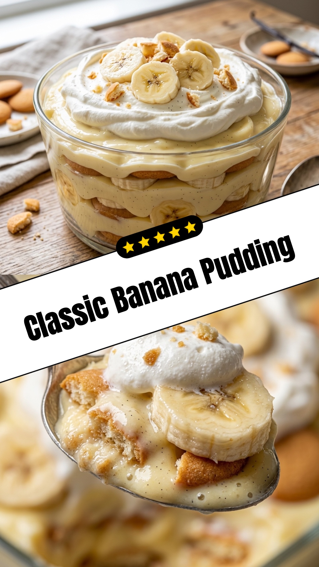 Classic Banana Pudding - pin