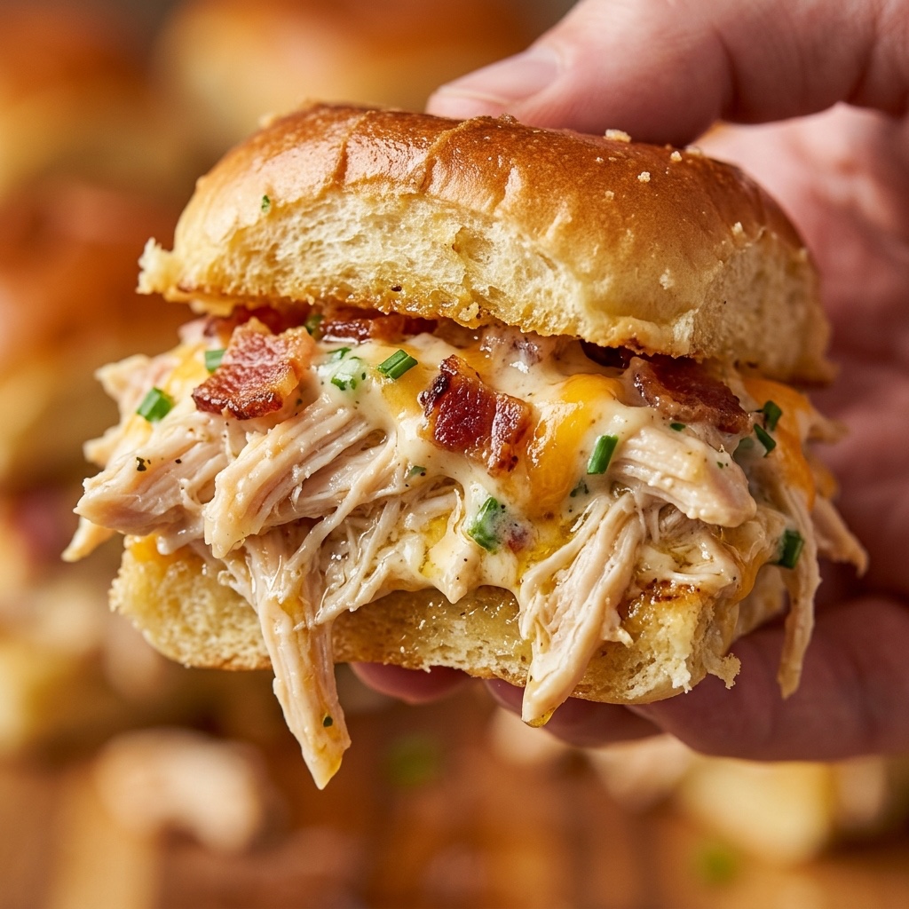 Crack Chicken Sliders