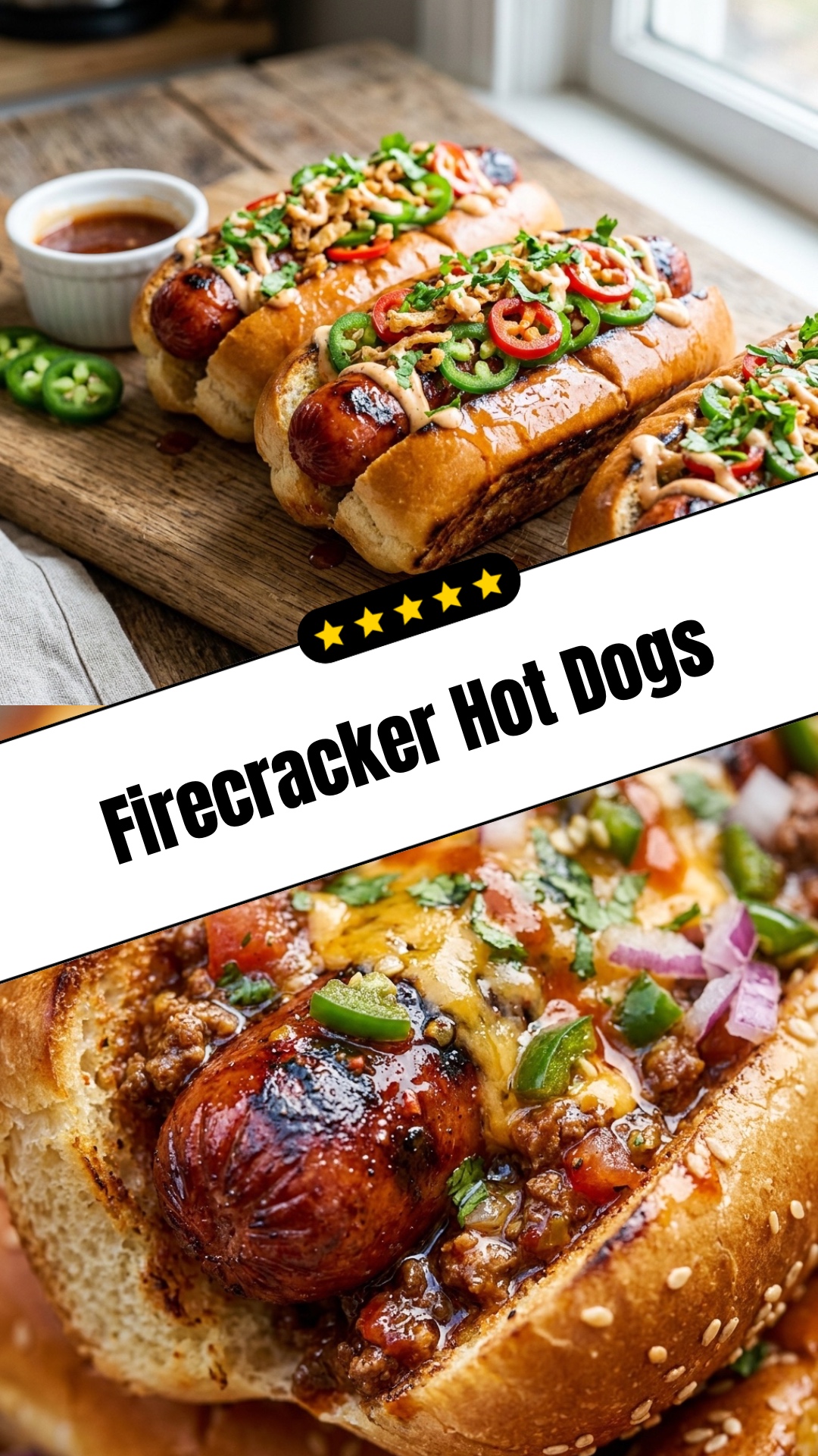 Firecracker Hot Dogs - pin