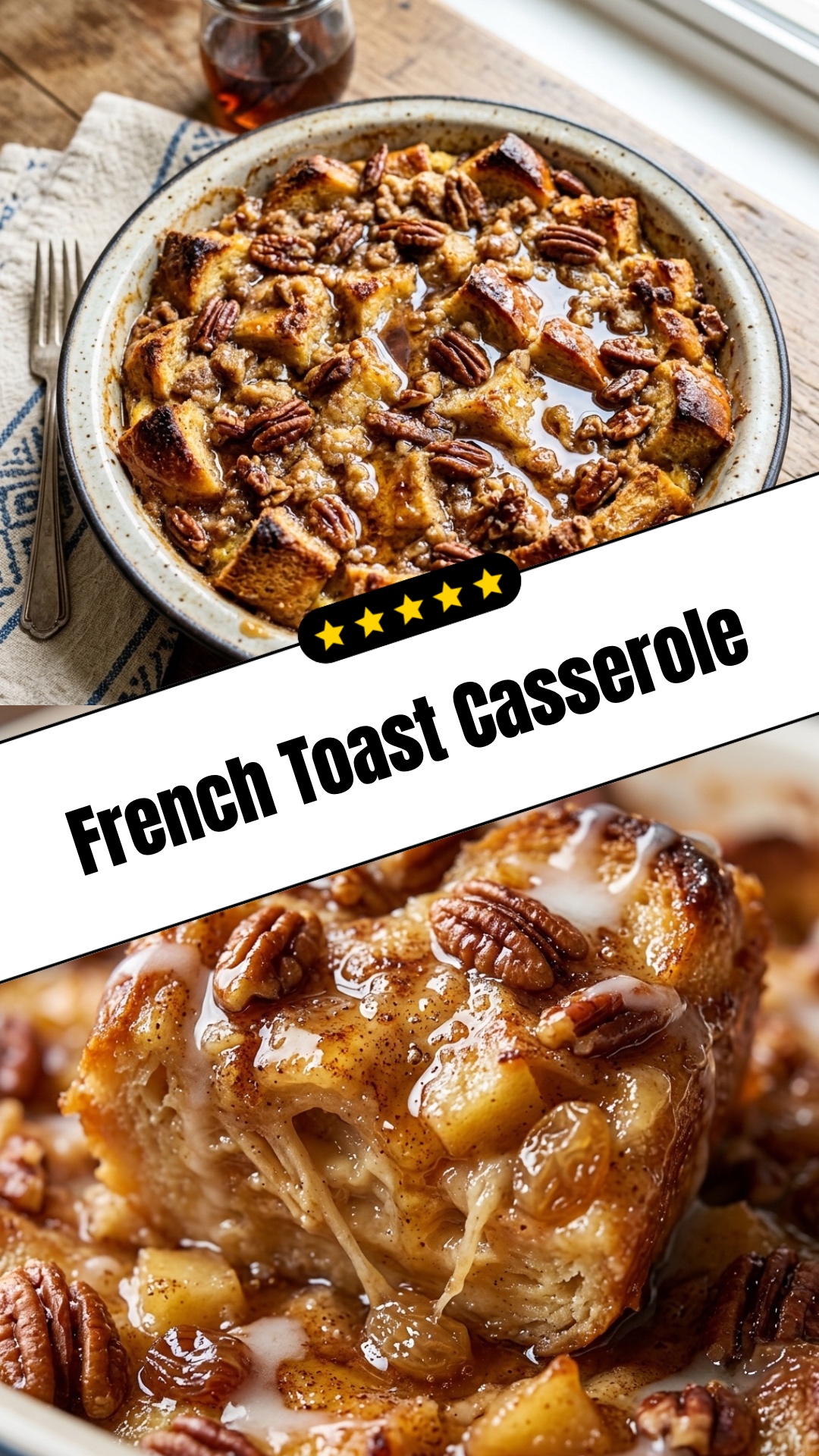 French Toast Casserole - pin