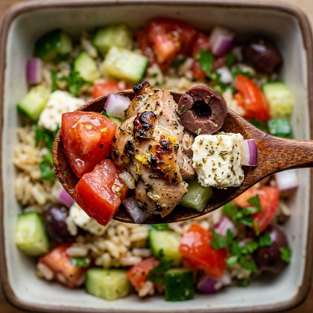 Greek Chicken Bowl