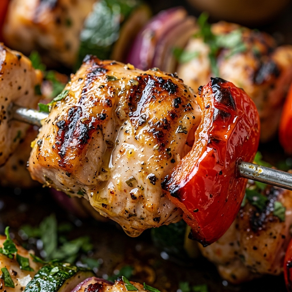 Greek Chicken Kabobs