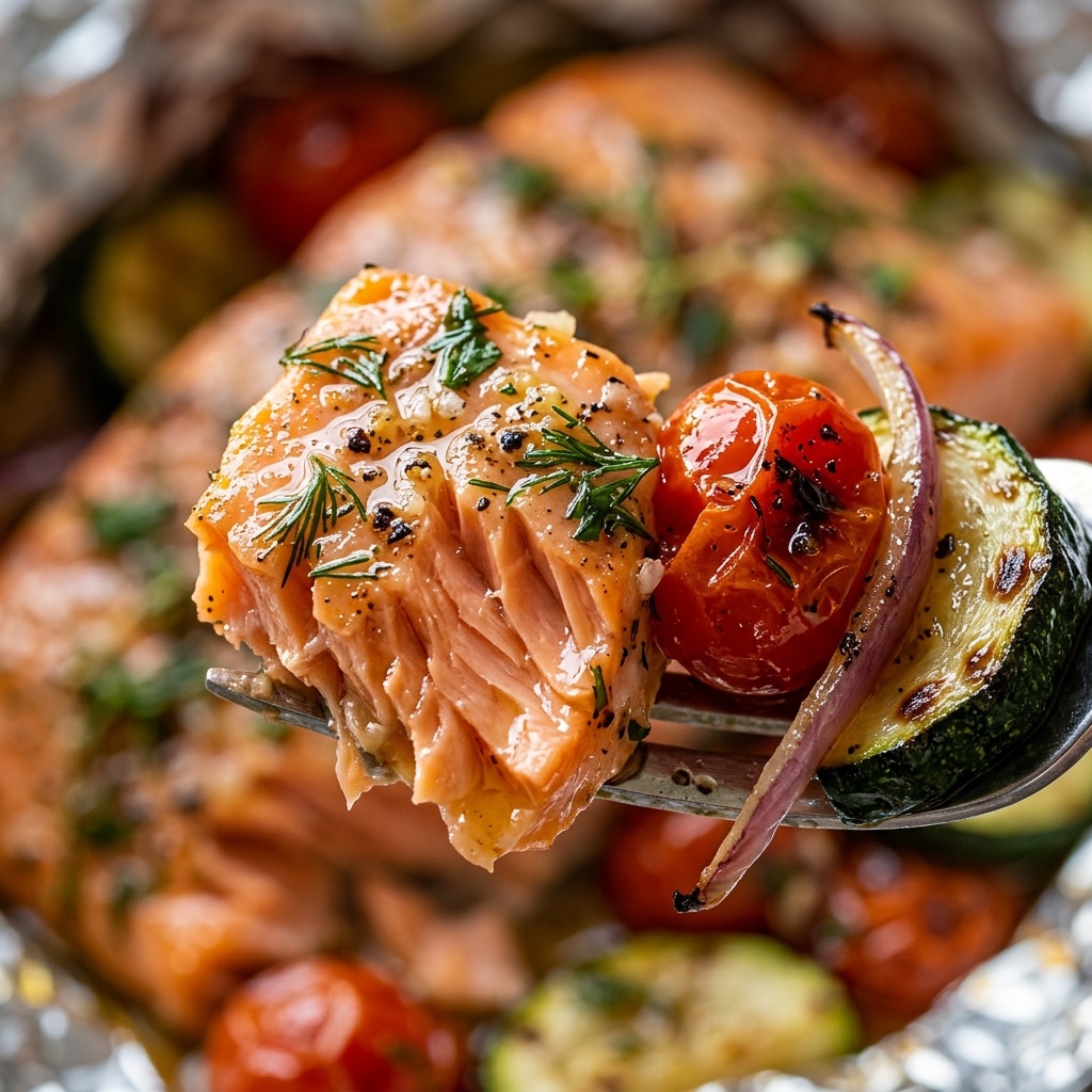 Grilled Salmon Foil Packets