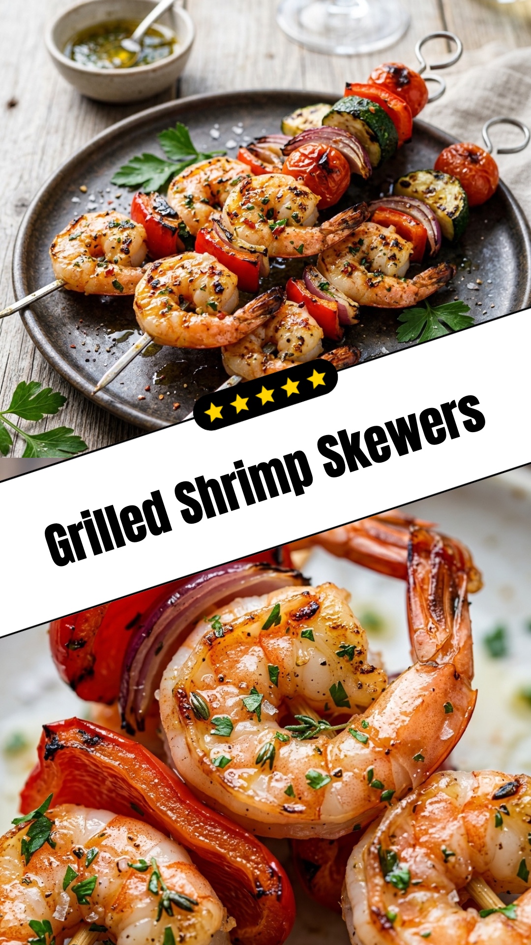 Grilled Shrimp Skewers - pin