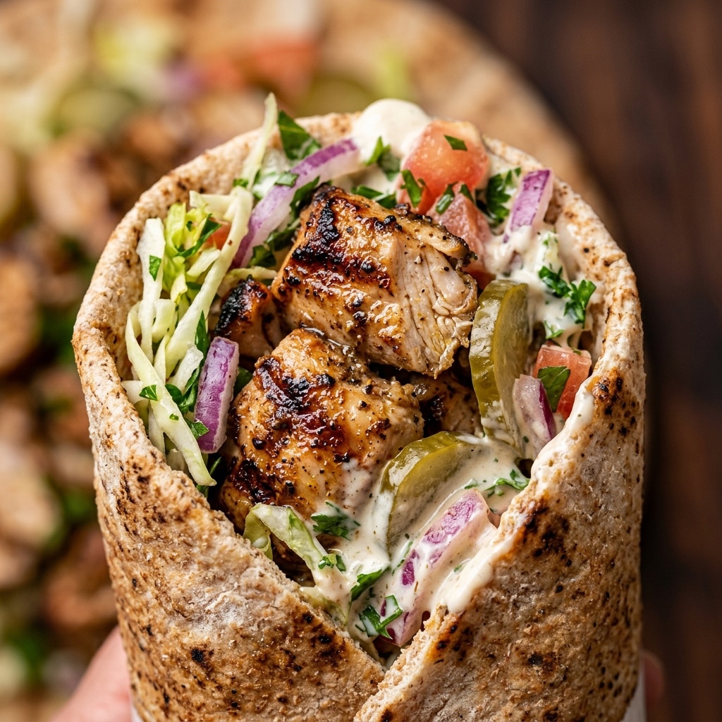 Grilled Chicken Shawarma