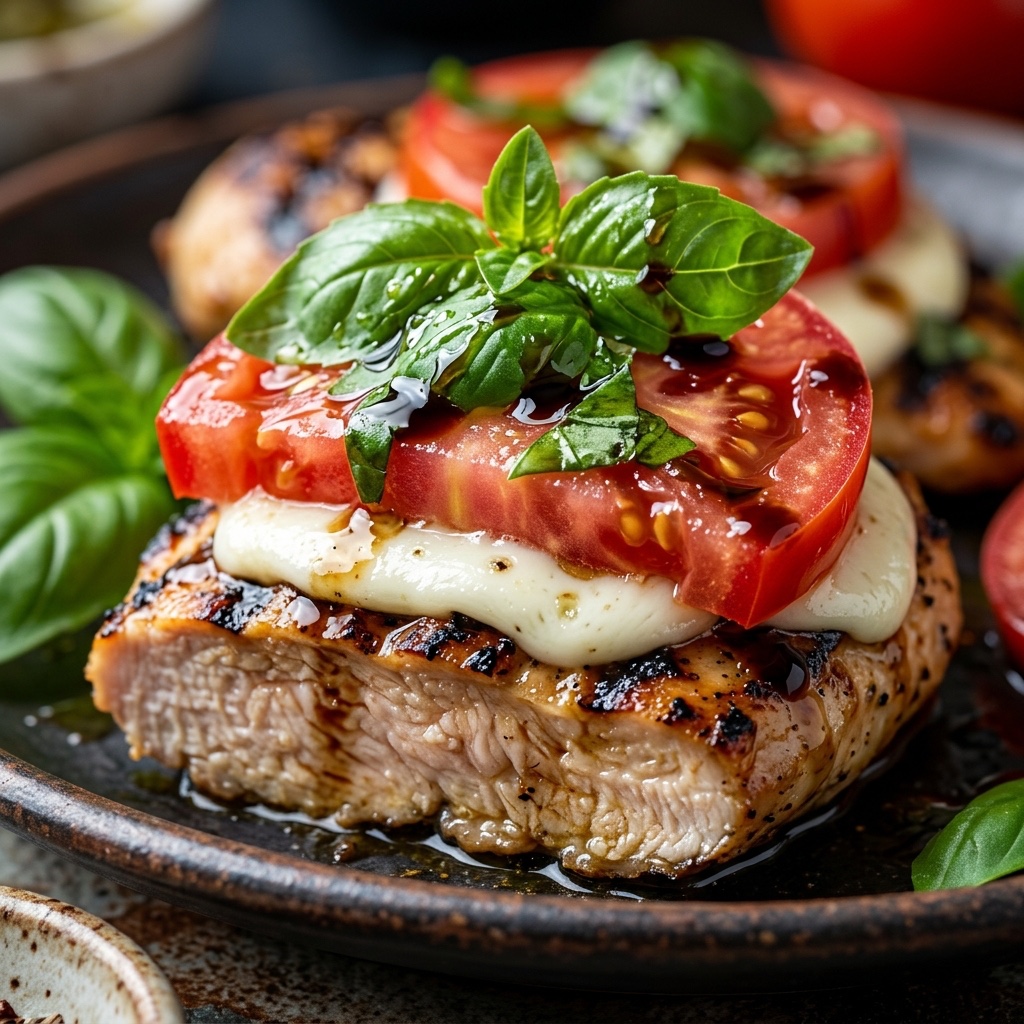 Grilled Chicken Caprese