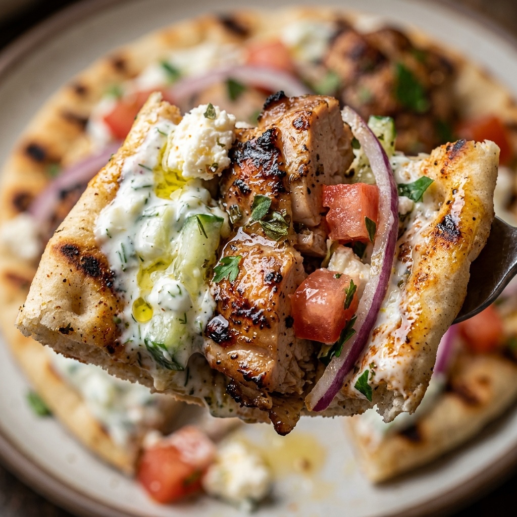 Grilled Chicken Gyros