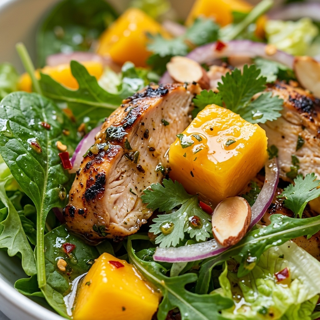 Grilled Chicken Mango Salad