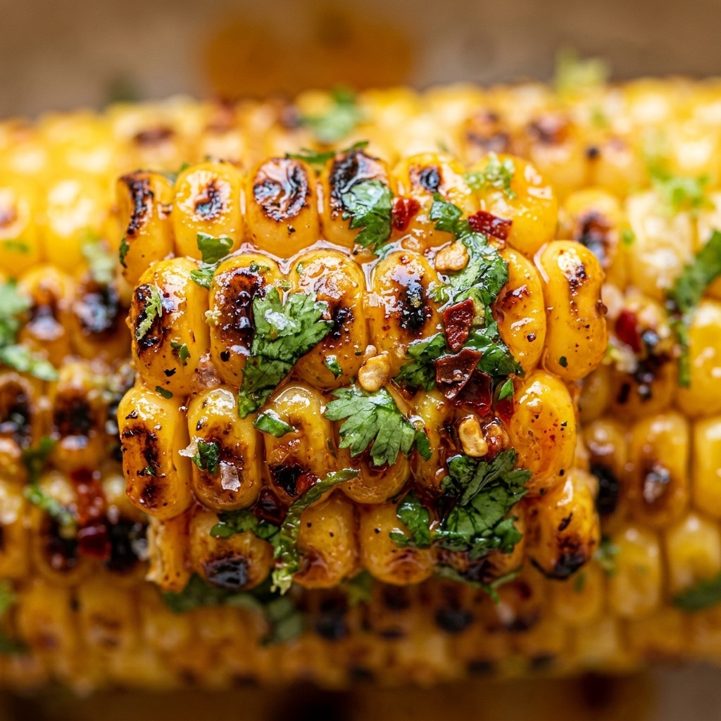 Grilled Corn with Chili Lime
