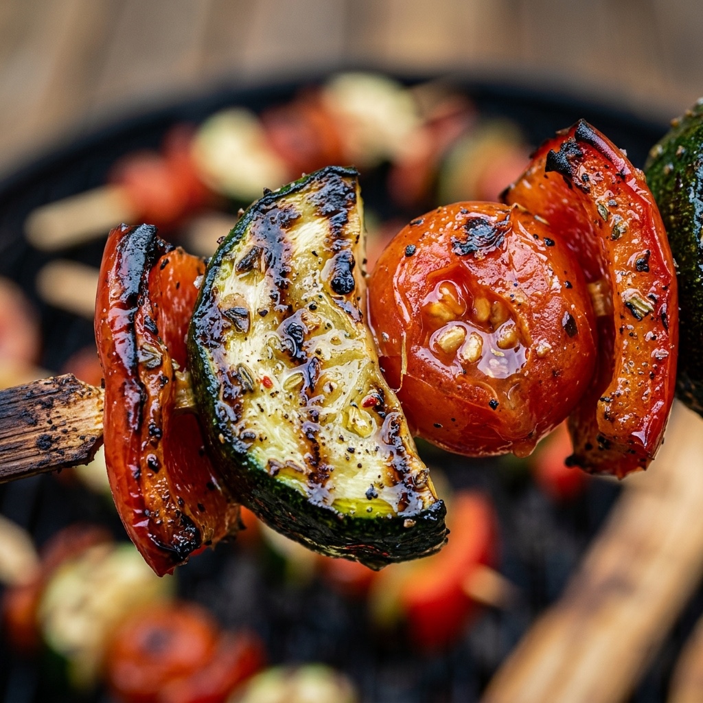 Grilled Veggie Kebabs
