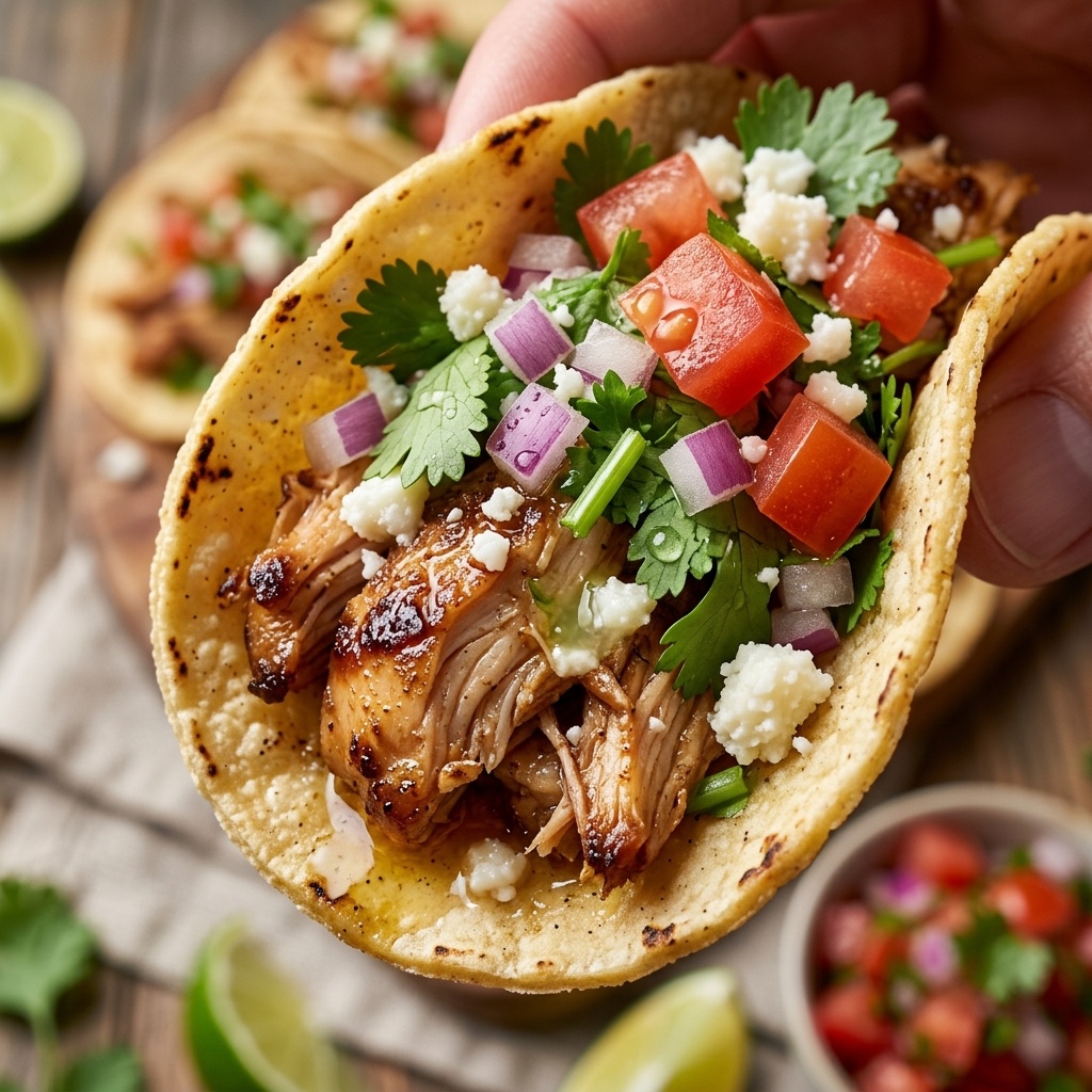 Healthy Chicken Street Tacos