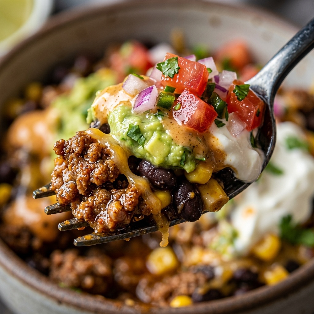 High Protein Taco Bowl
