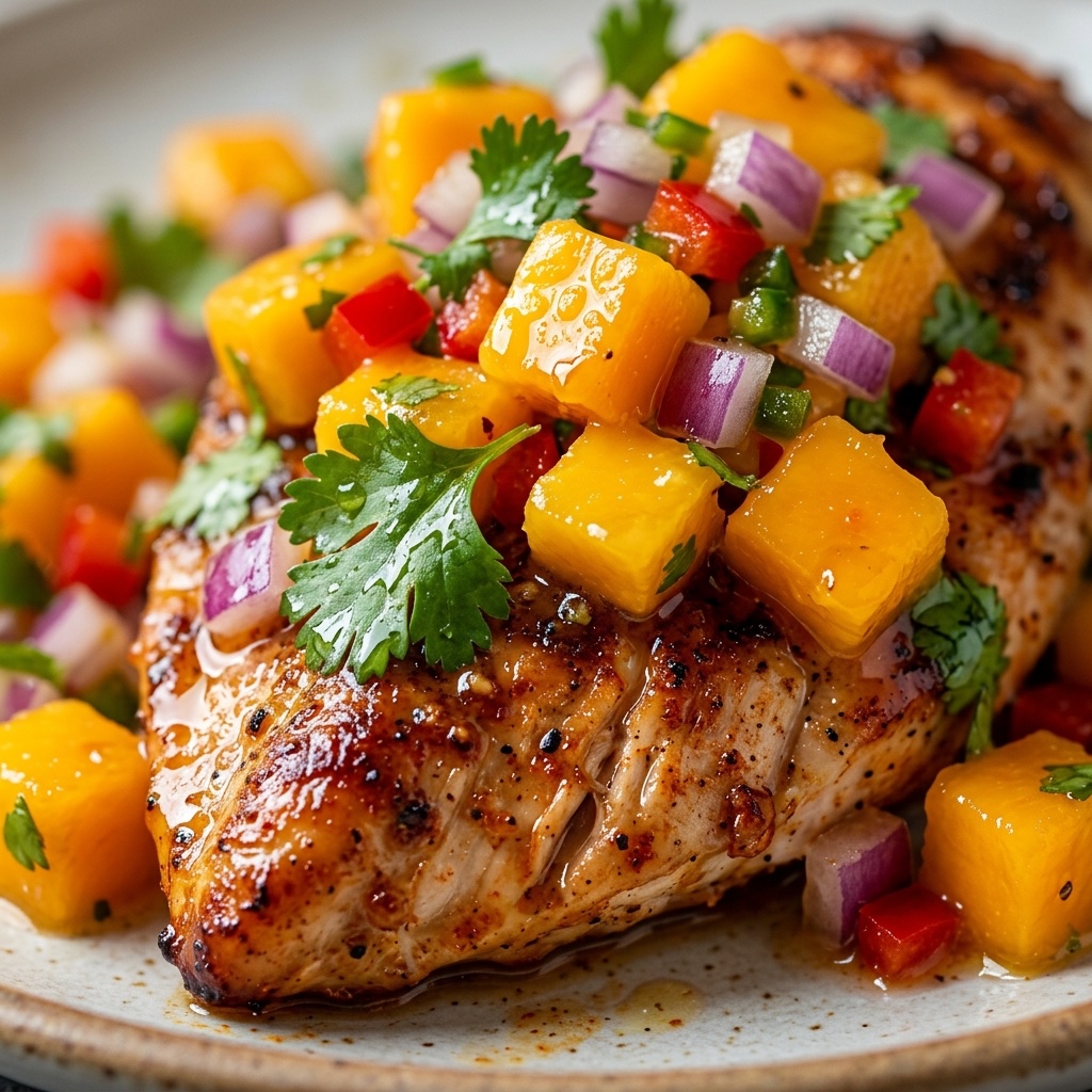 Mango Salsa Chicken