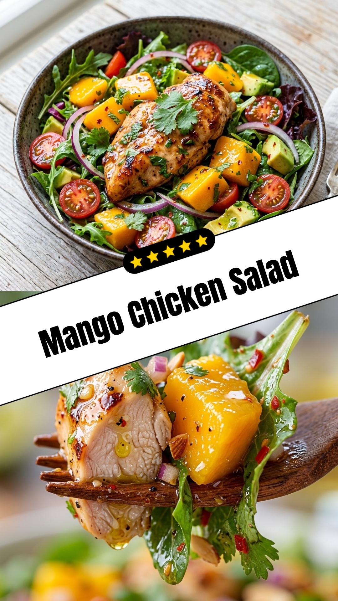 Mango Chicken Salad - pin