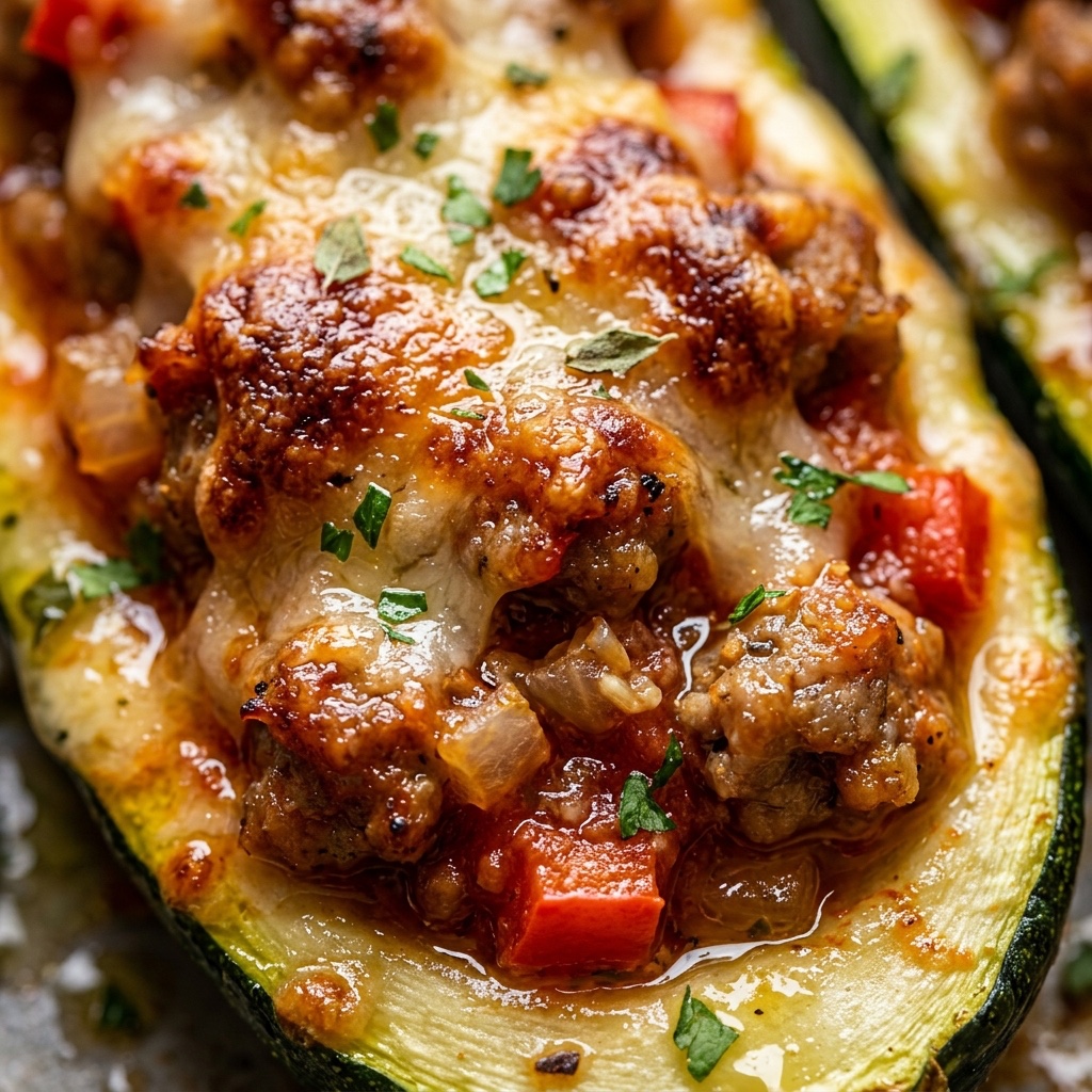 Stuffed Zucchini Boats