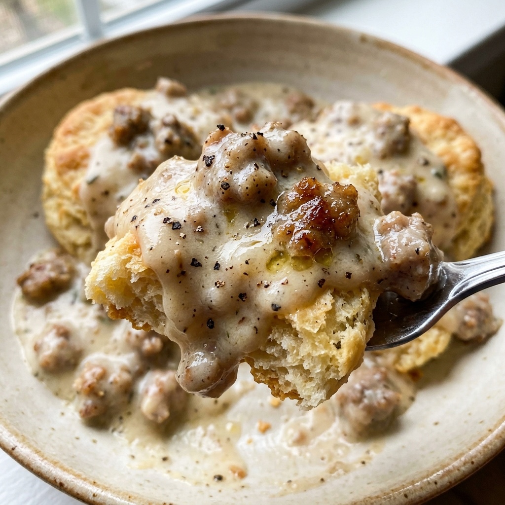 Southern Style Biscuits and Gravy