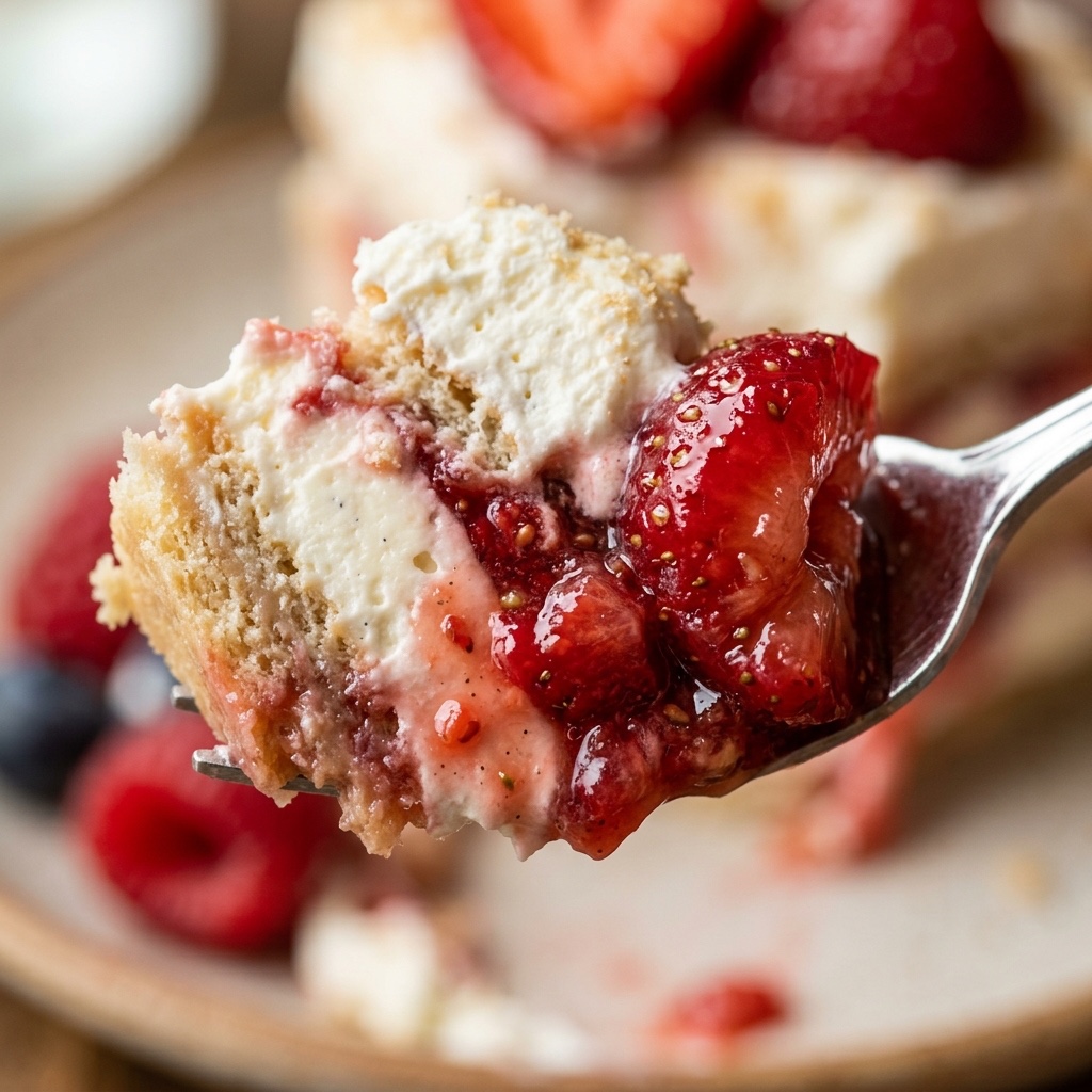 strawberry icebox cake