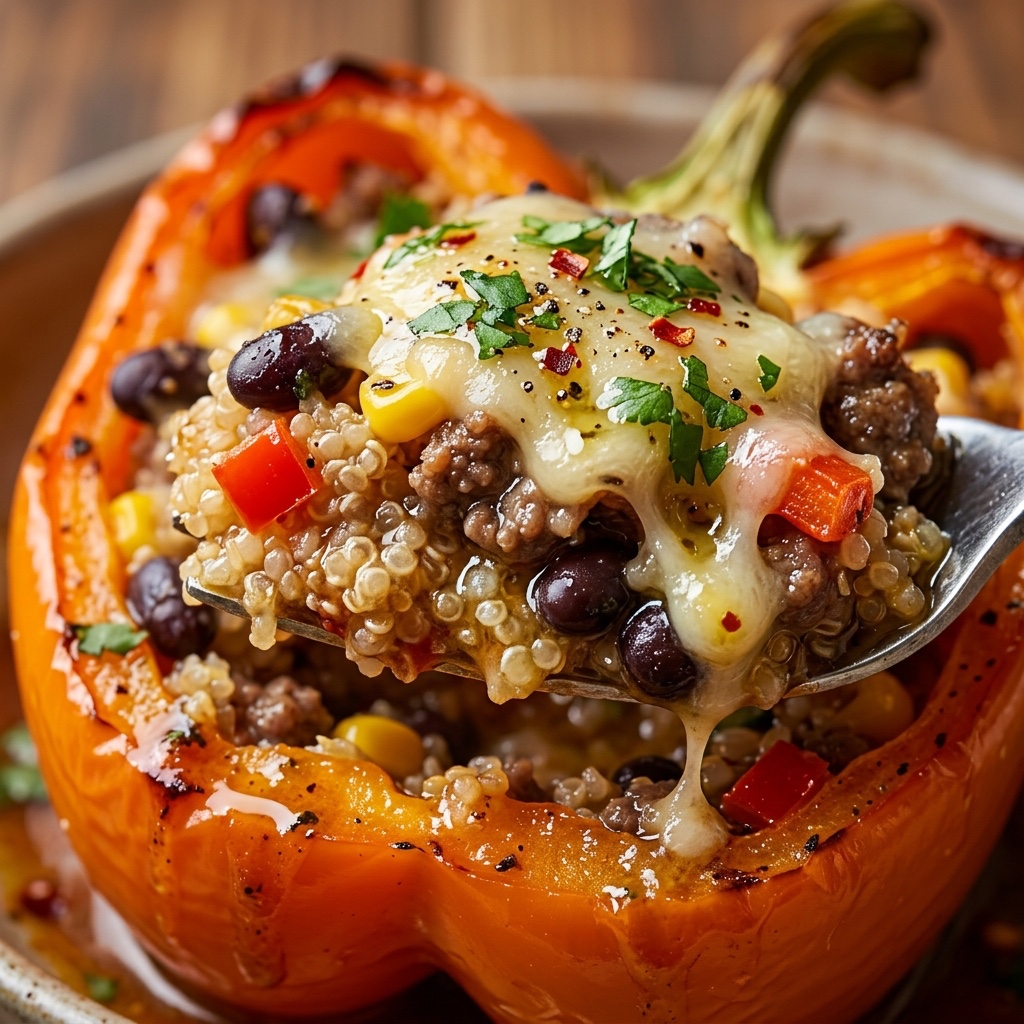 Stuffed Bell Peppers Quinoa