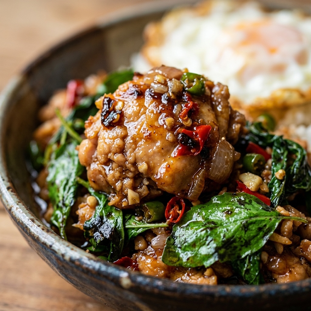 Spicy Thai Basil Chicken