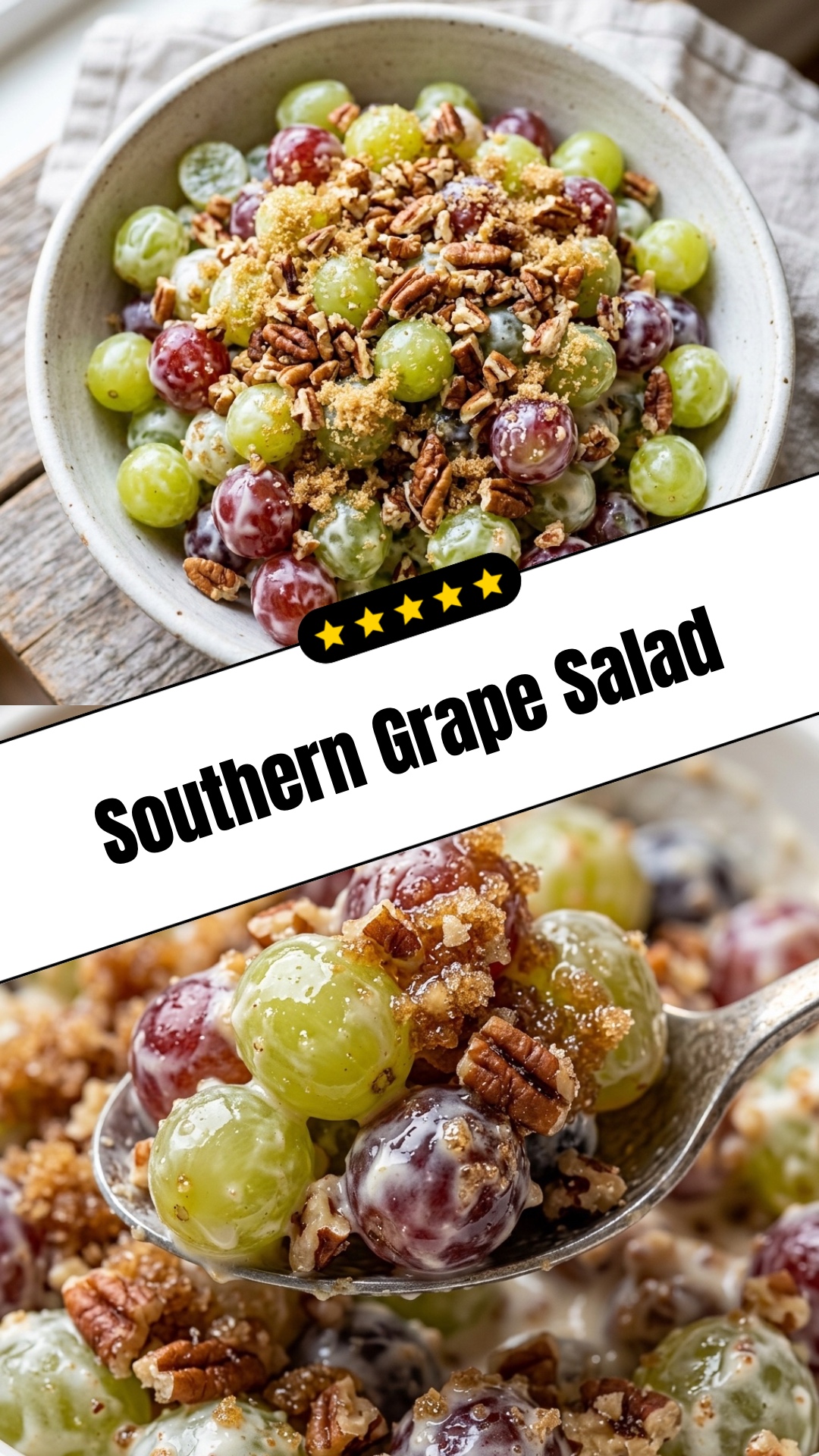 Southern Grape Salad - pin