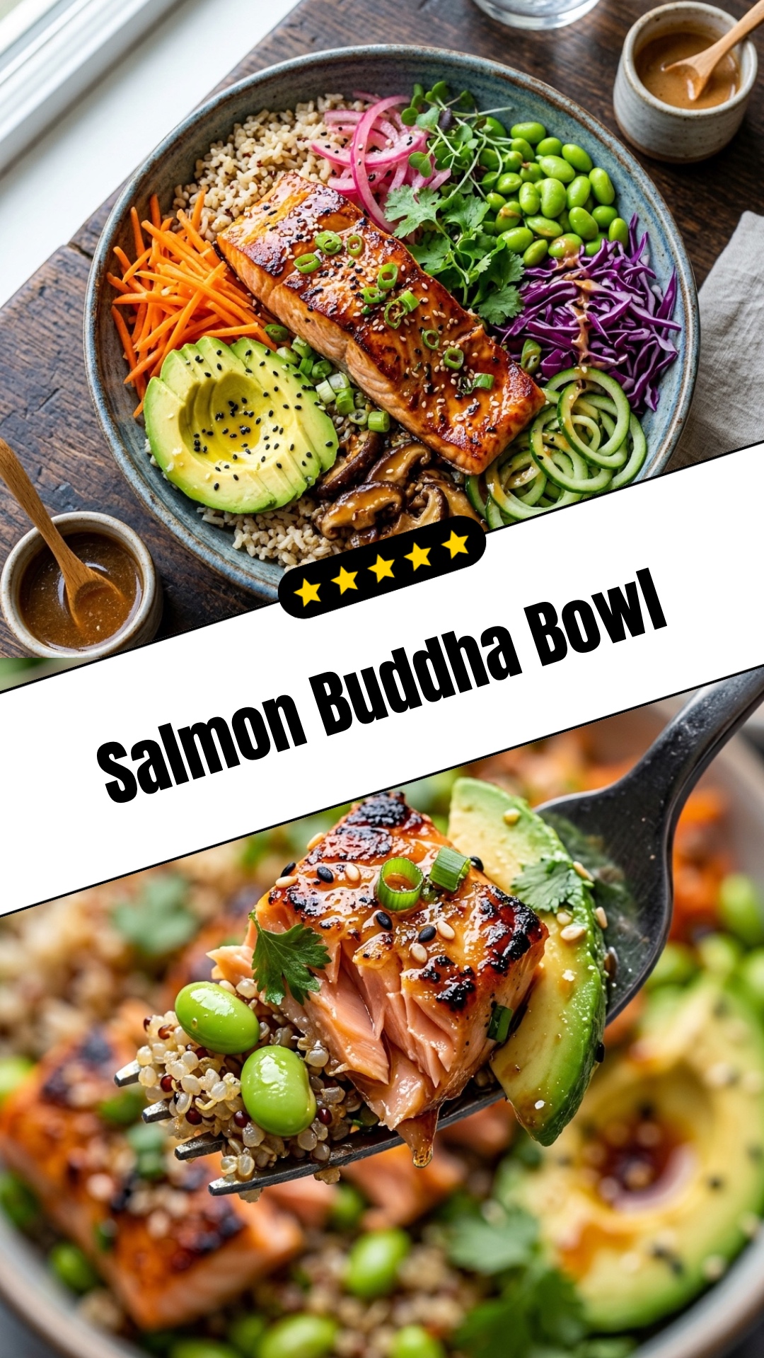 Salmon Buddha Bowl - pin