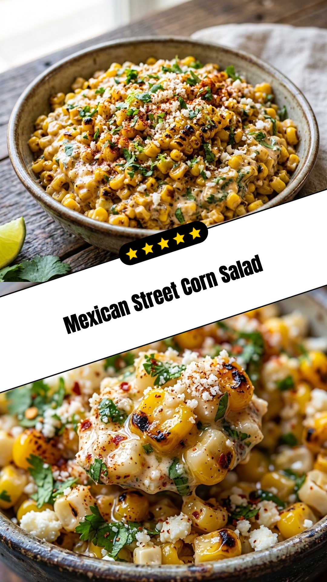 Mexican Street Corn Salad - pin
