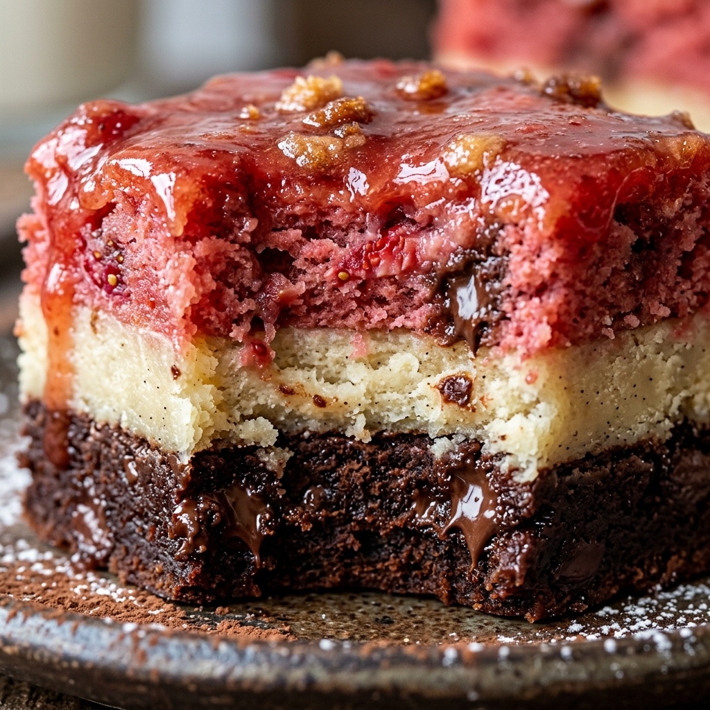 neapolitan brownies
