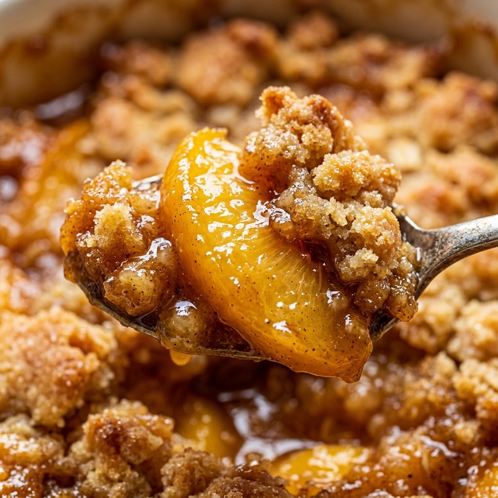 Peach Dump Cake