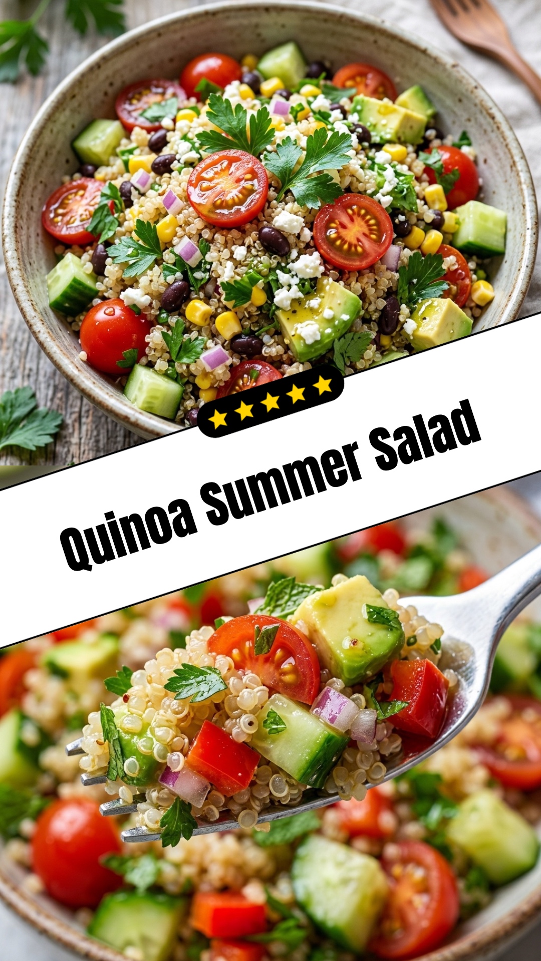 Quinoa Summer Salad - pin