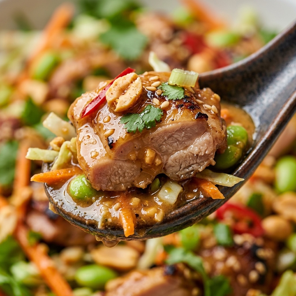 Thai Peanut Chicken Salad